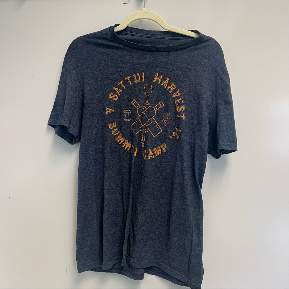 Winery T-Shirt Adult Medium Navy Blue Napa Valley Wine V Sattui USA